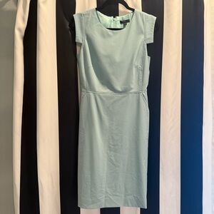 J. CREW • Resume Light Blue Midi Dress